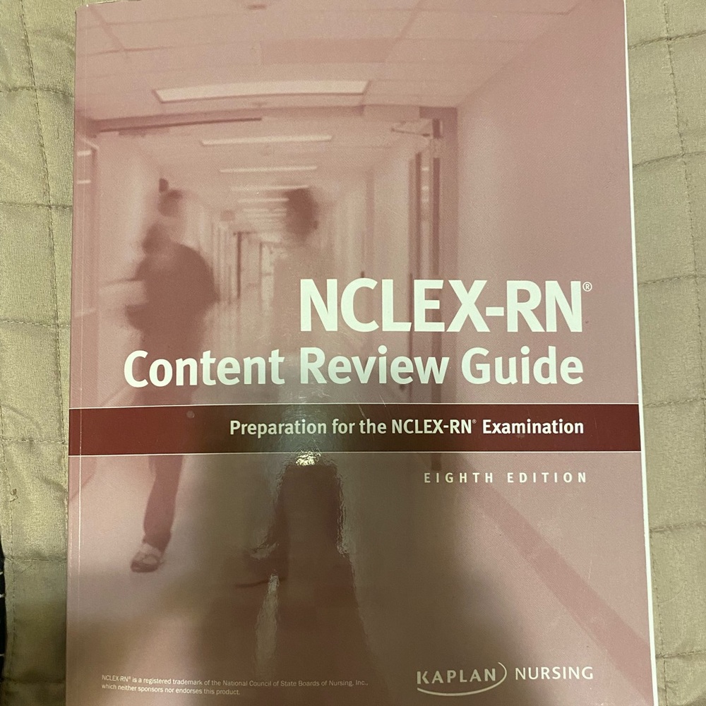 Kaplan RN Review Book